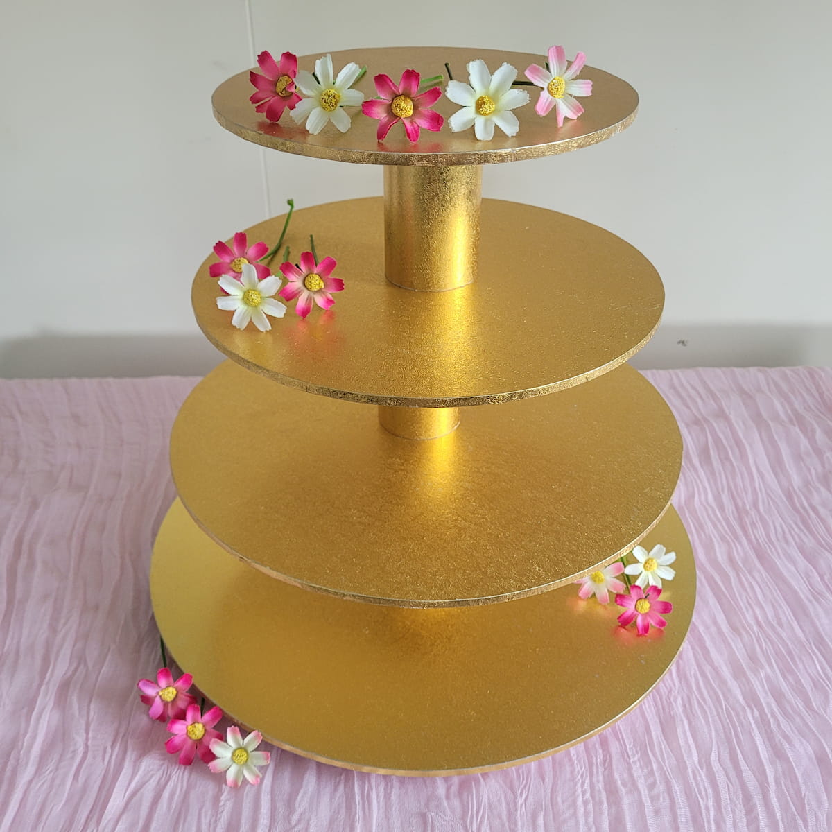 4 Tier Gold Cupcake / Cake Stand