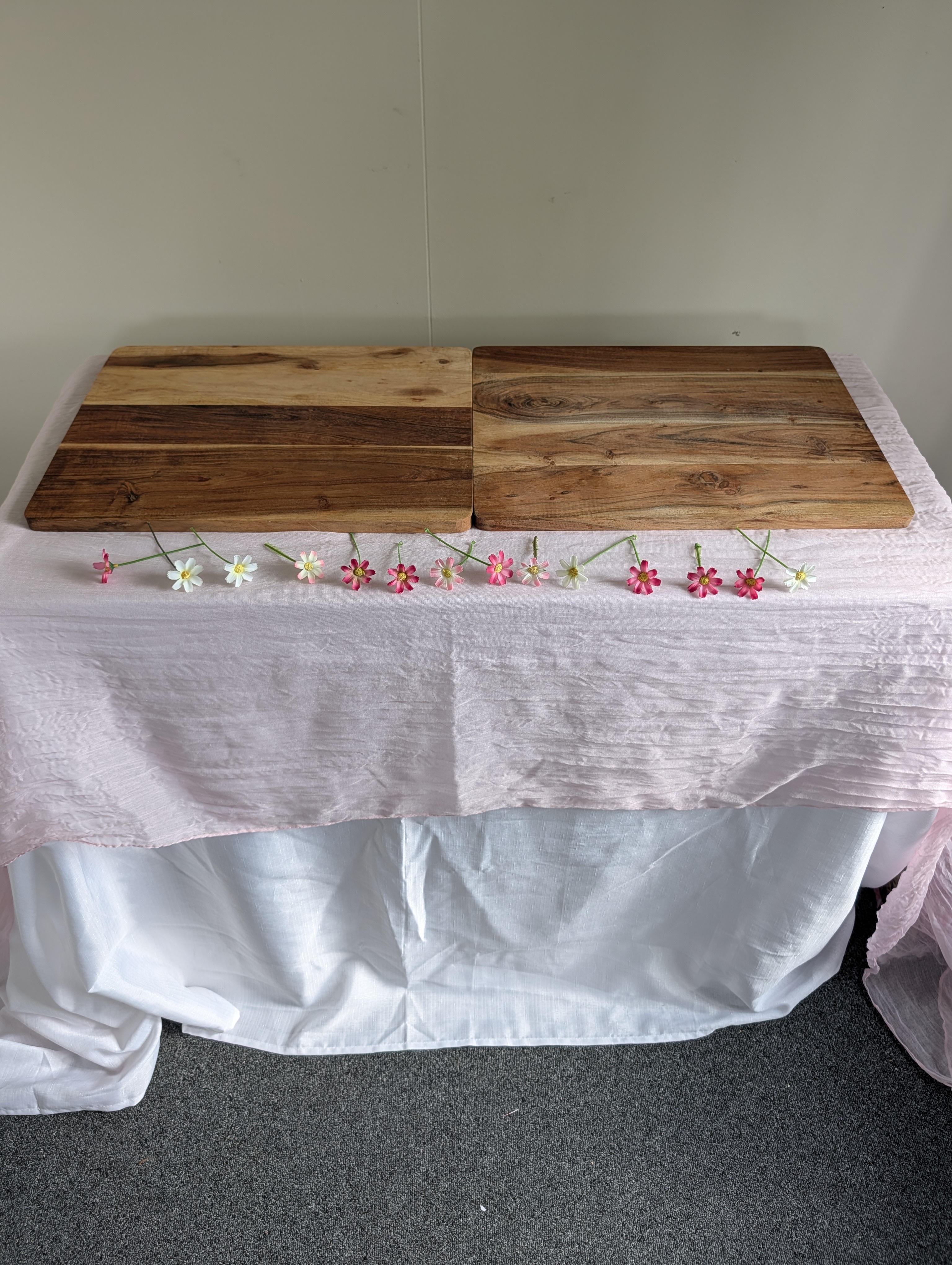 Wood Serving Platters (Double Set)