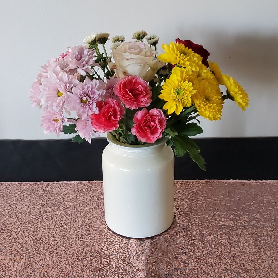 Vintage Milk Jar