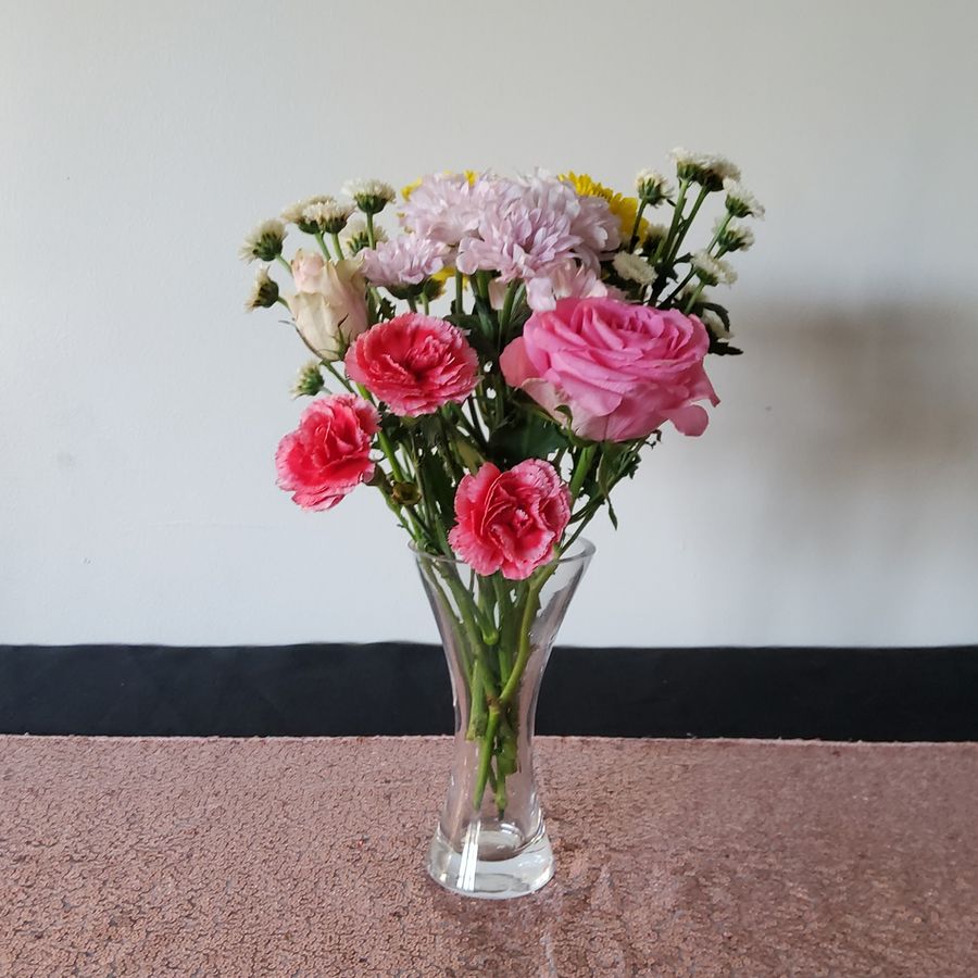 Pinched Bud Vase